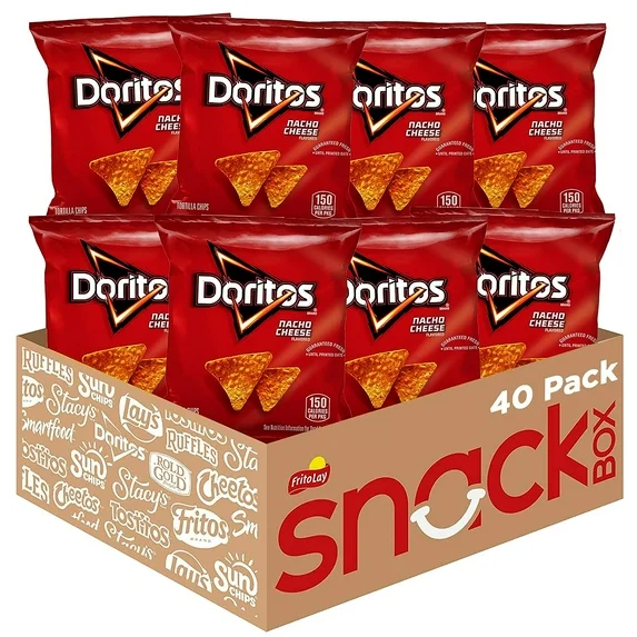 Doritos Nacho Cheese Tortilla Chips 1 oz Bag