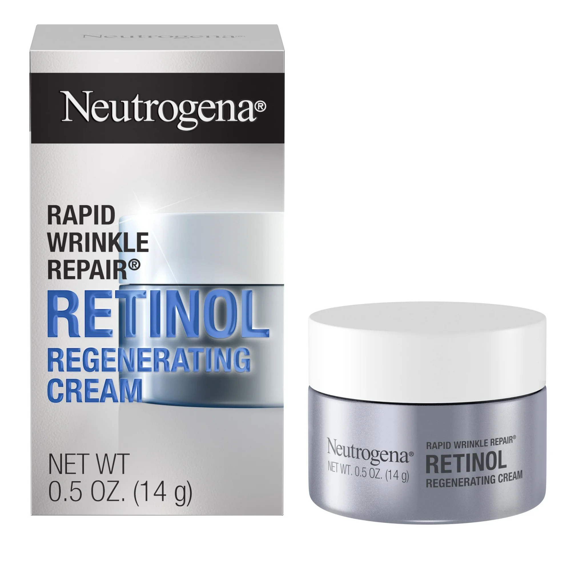 Neutrogena Rapid Wrinkle Repair Retinol Cream, Hyaluronic Acid