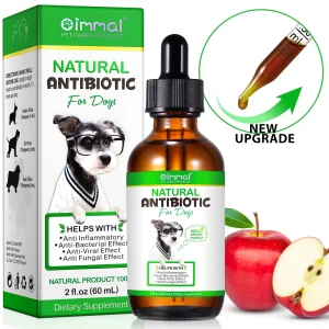 Oimmal Natural Antibiotic Drops for Dogs, Anti Inflammatory