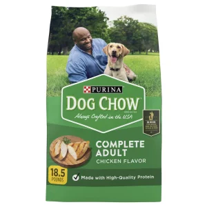 Purina Dog Chow Complete, Dry Dog Food for Adult Dogs High Protein, Real Chicken